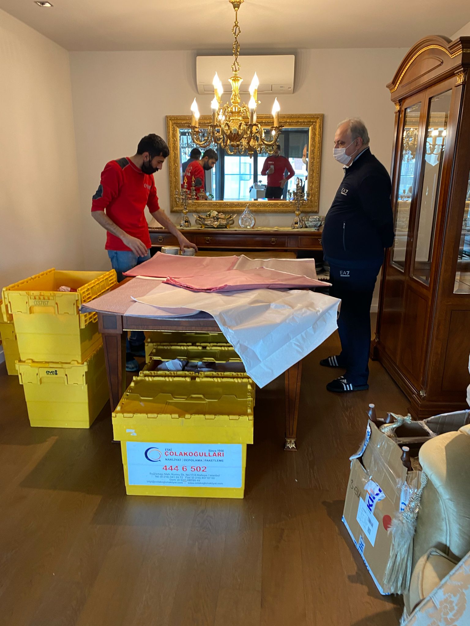 Cam Eşya Paketleme