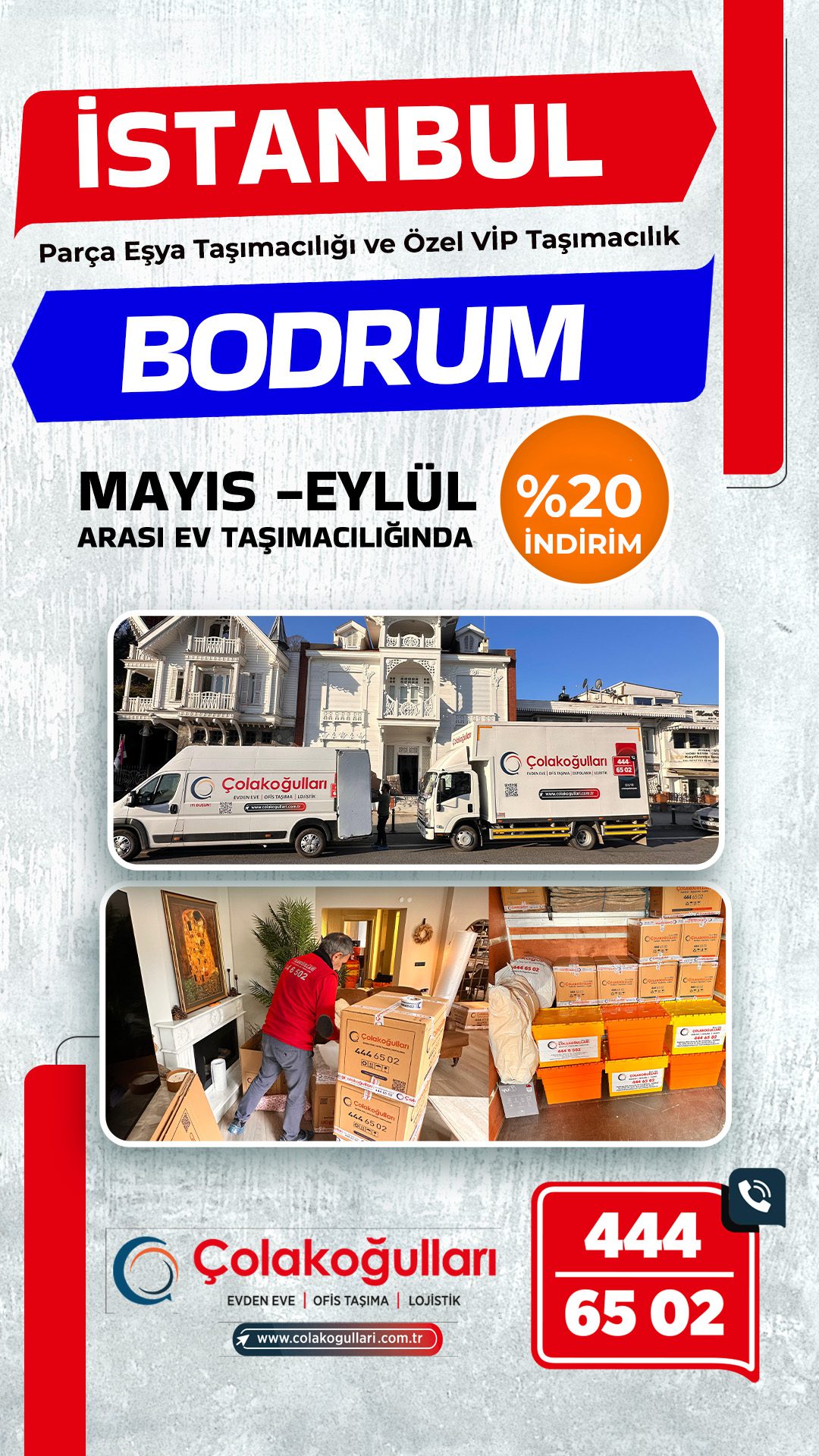 İstanbul Bodrum Evden Eve Nakliyat